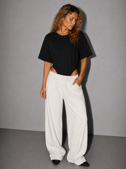 L'Eclat Édition 01 / Loose Fit Tee Bodysuit